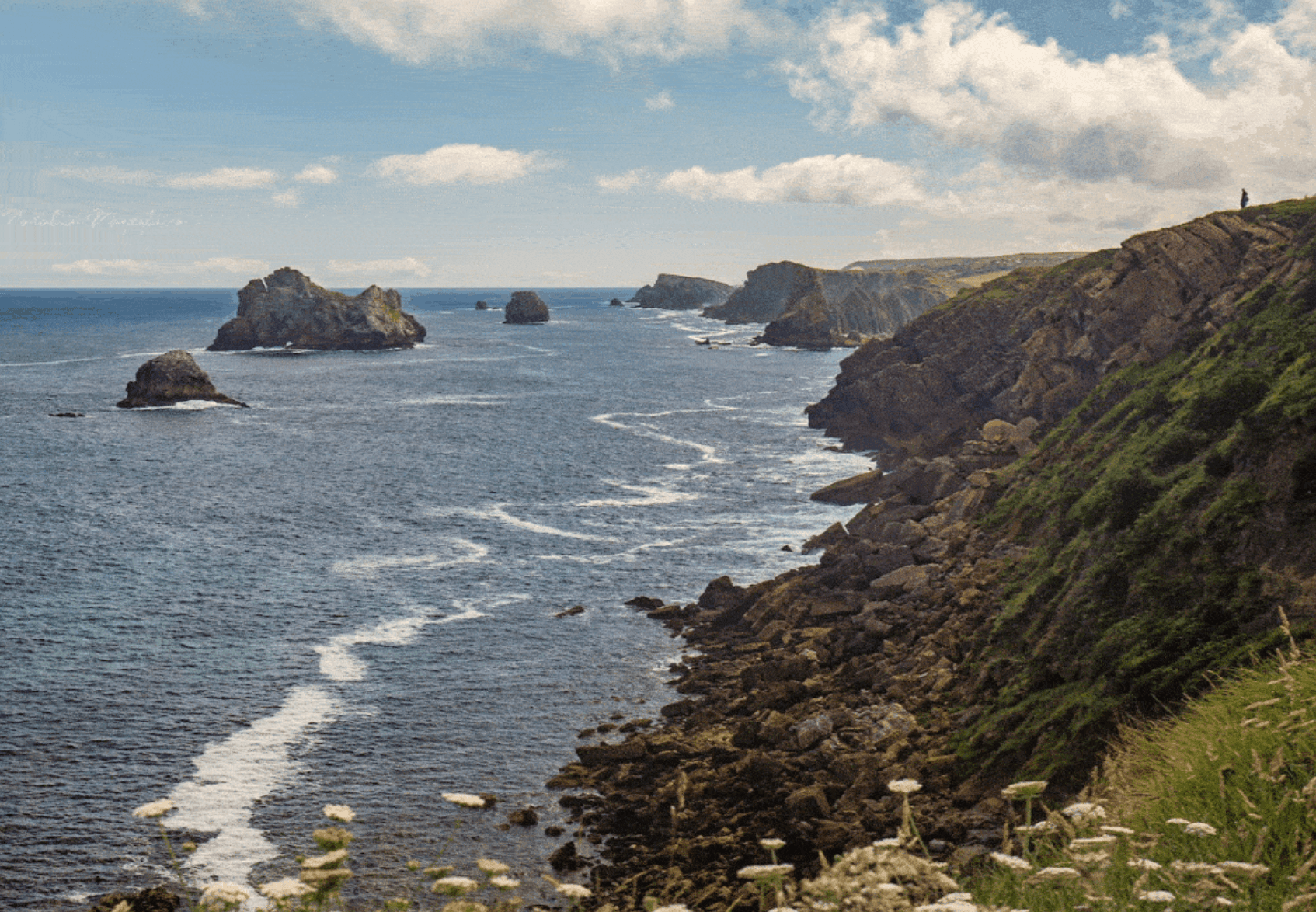 Mar y montaña de la Costa Quebrada
